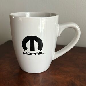 Mopar Challenger SRT Demon White & Black Coffee Mug Tea Cup Ceramic Dodge